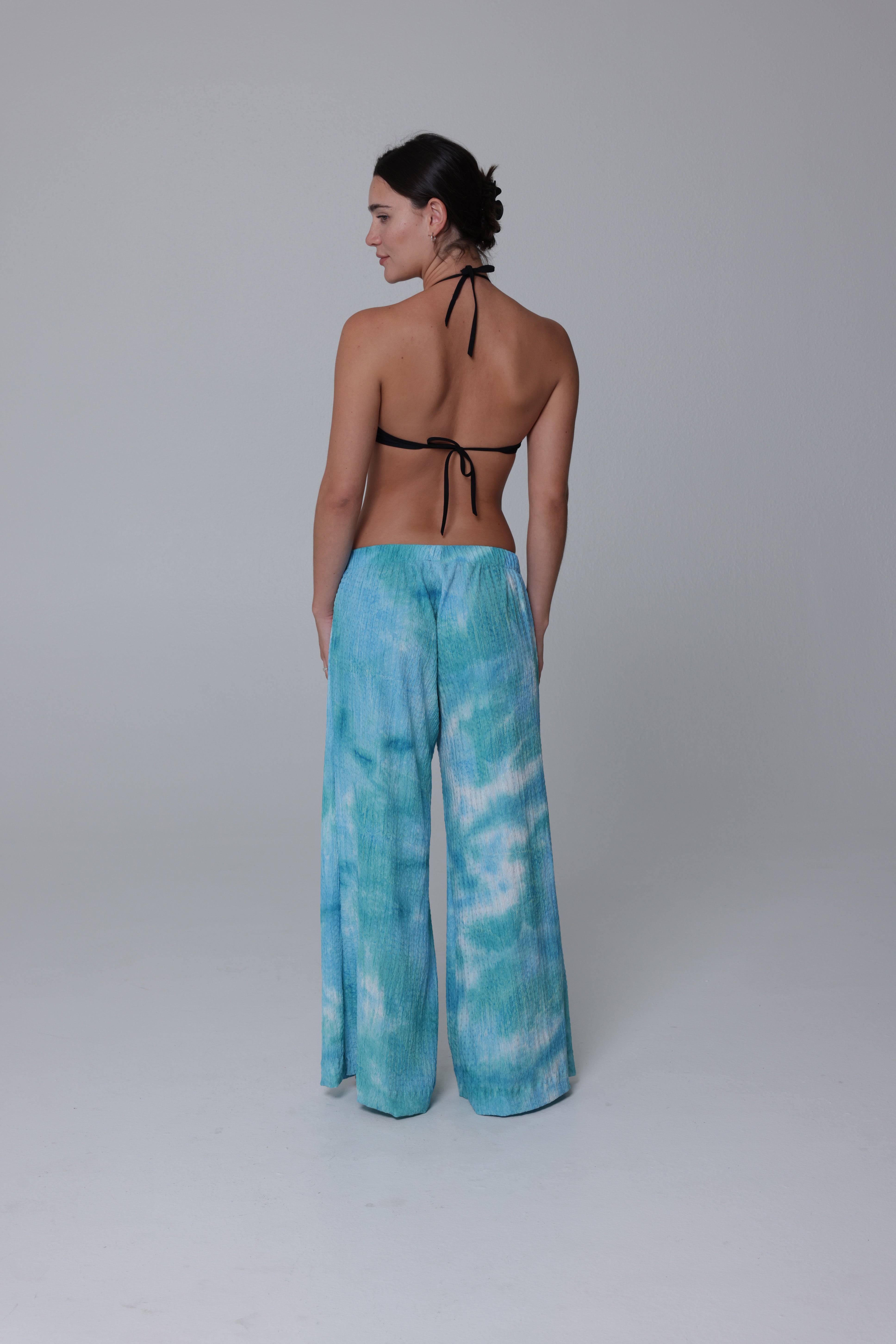 【oan】Voleta Wide Dyed Washed Pants Ocean Wide-Leg Pant – J.Valdi Beachwear