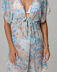 Groovy Plunging-Neck Kaftan