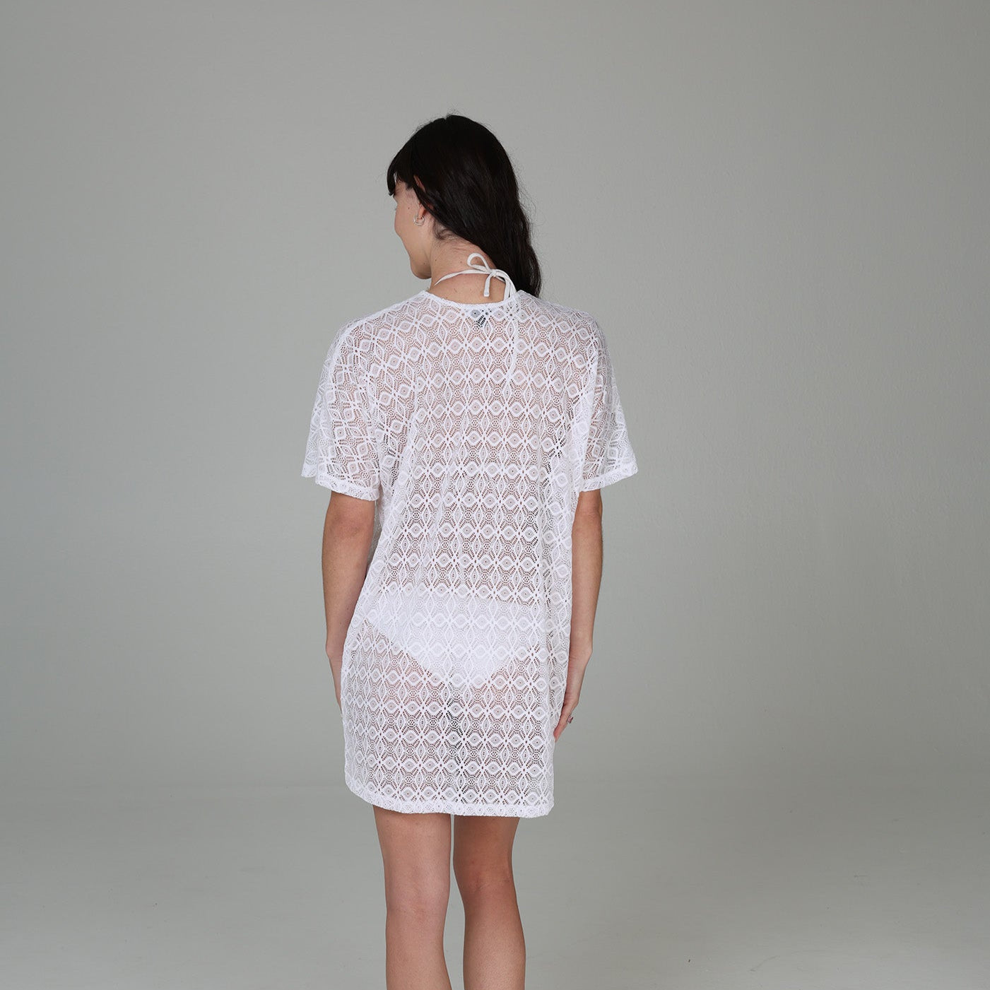 Diamante Open Front Kimono