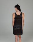 Diamante Scoop Neck Tank Dress