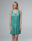 Diamante Scoop Neck Tank Dress