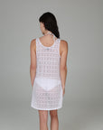 Diamante Scoop Neck Tank Dress