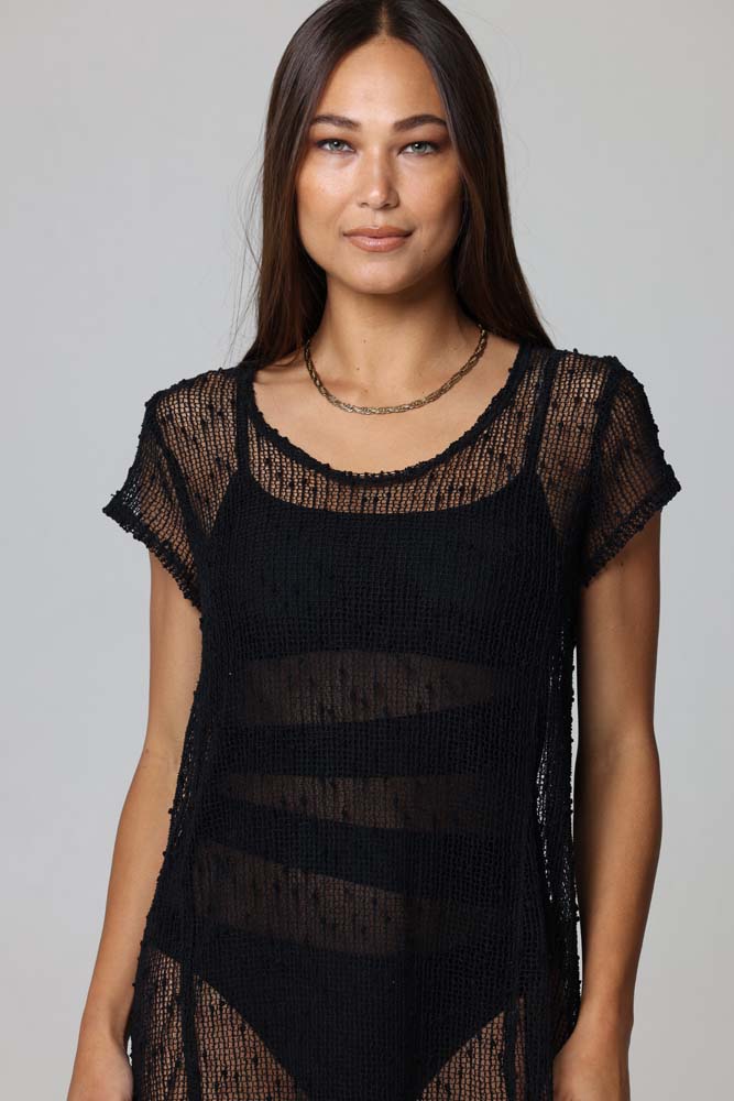 Fiji Cap Sleeve Tunic