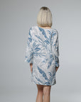 Côte d'Azur Lace Neck Tunic