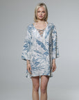 Côte d'Azur Lace Neck Tunic