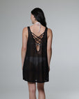 Escala Lattice Back Dress