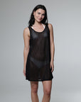 Escala Lattice Back Dress
