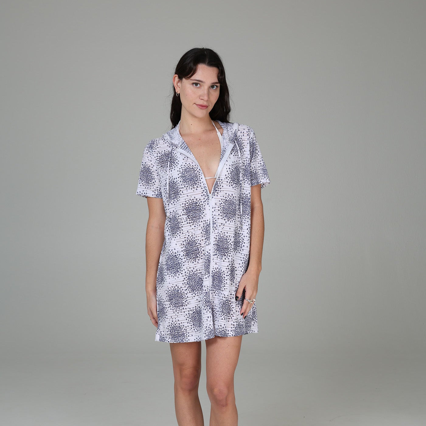 Pensacola Short Sleeve Full Zip Hoodie