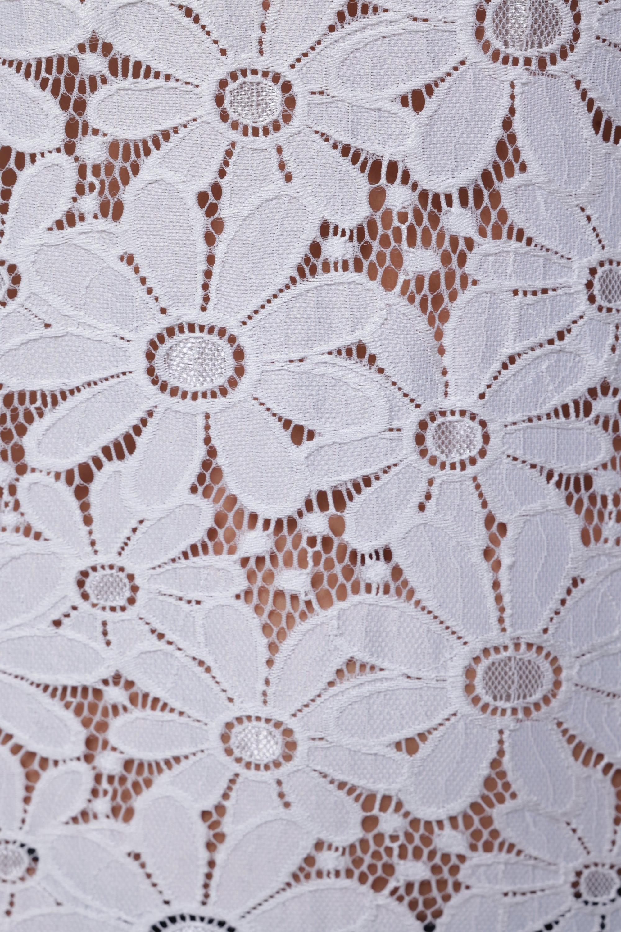 Floral Crochet Scoop Neck Tank Dress