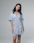 Waikiki V-Neck Kimono Dress