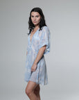 Waikiki V-Neck Kimono Dress