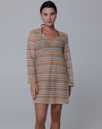 Aruba Bell Sleeve Scoop Neck Tunic