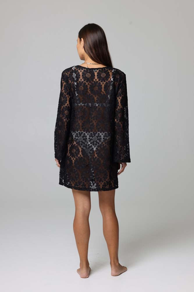 Sunburst Bell Sleeve Tunic