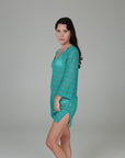 Diamante V-Neck Tunic