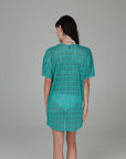 Diamante Open Front Kimono