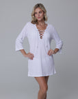 Maldives Lace Neck Tunic