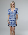 Verano Short Sleeve Lace Neck Tunic