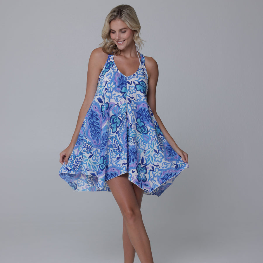 Belize Flowy Racerback Dress