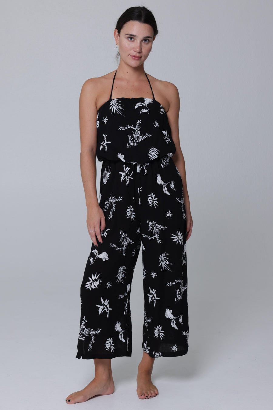 Leaf Bandeau Jumpsuit