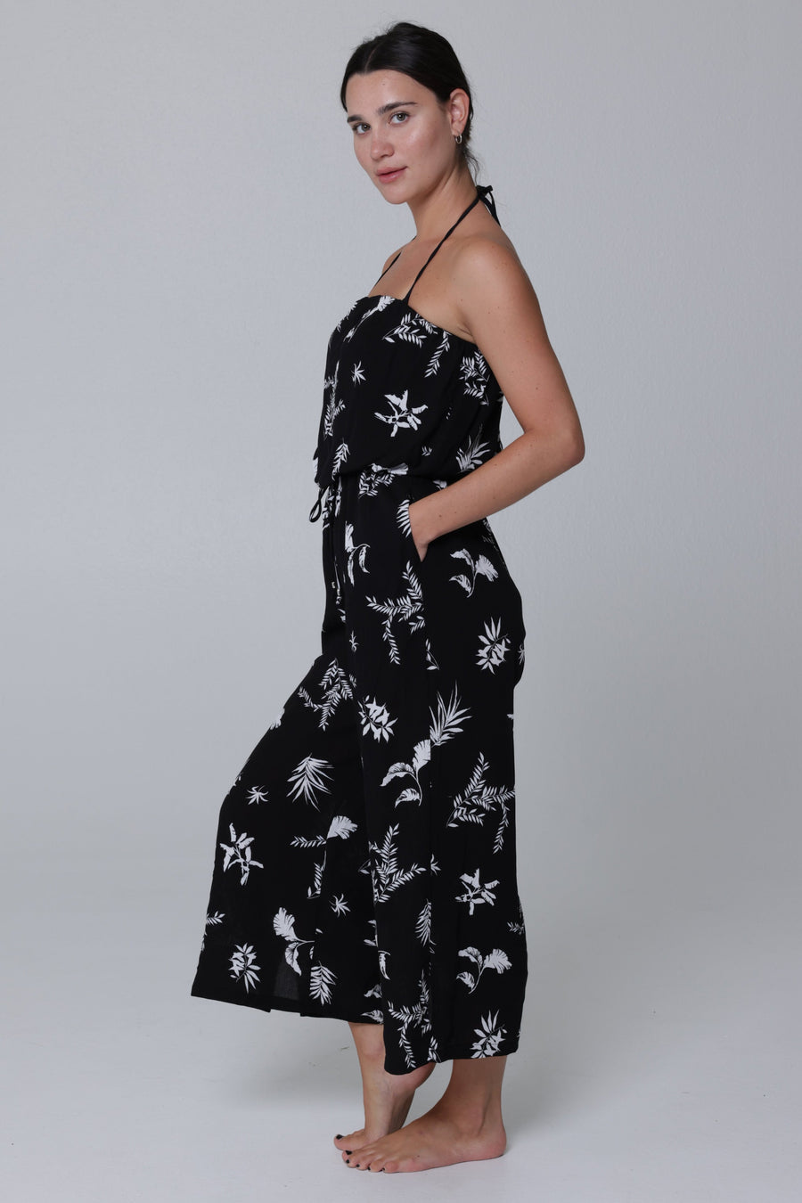 Leaf Bandeau Jumpsuit