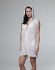 Tropez Sleeveless Full Zip Hoodie