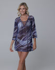 Playa Lace Neck Tunic