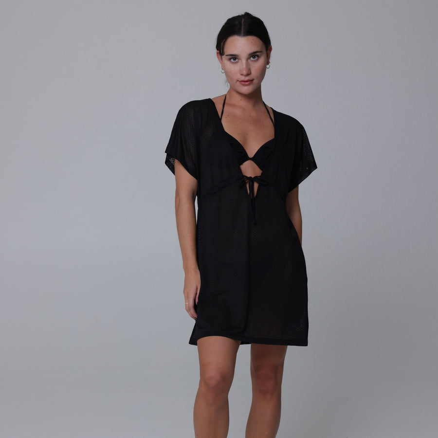 Key West Plunging Neck Kaftan