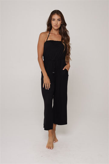 Kira Slub Sleeveless Jumpsuit